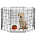 thumbnail image 1 of Bestpet 8 Panel 36 inch Dog Playpen Crate Exercise Cage, 1 of 7