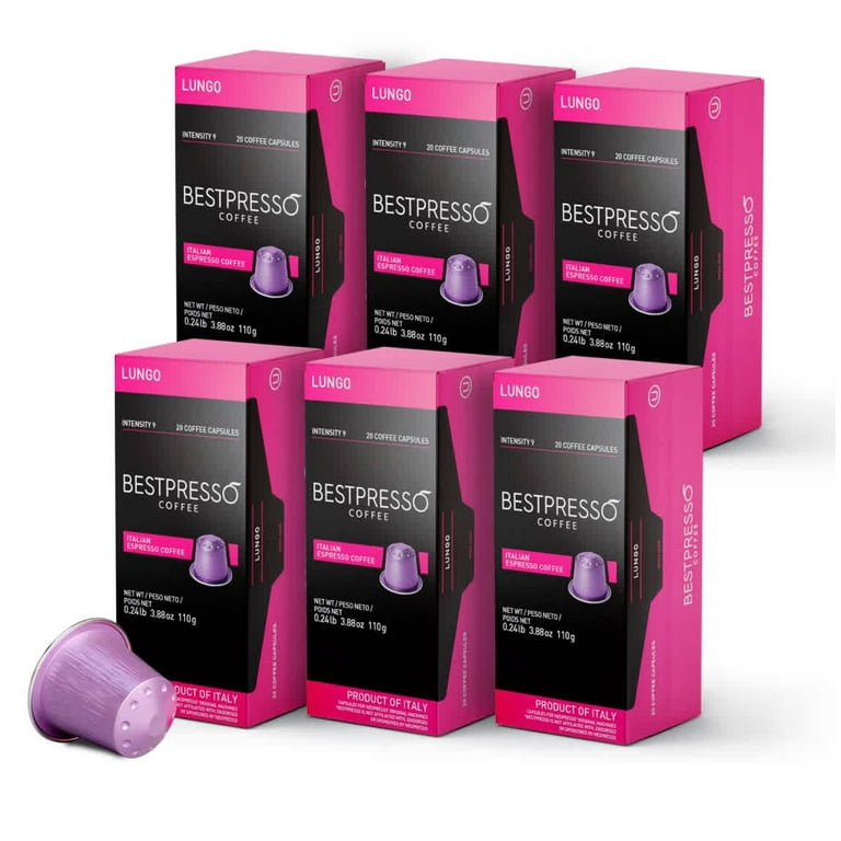 Nespresso Verona Italian Espresso Pods, Intensity: 10, 20/Box