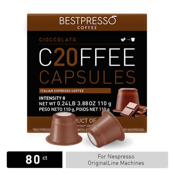 Nespresso chocolate hot sale