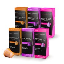 Bestpresso Coffee Pods Variety Bundle For Nespresso Original Line - 240 Capsules, Flavored & Regular