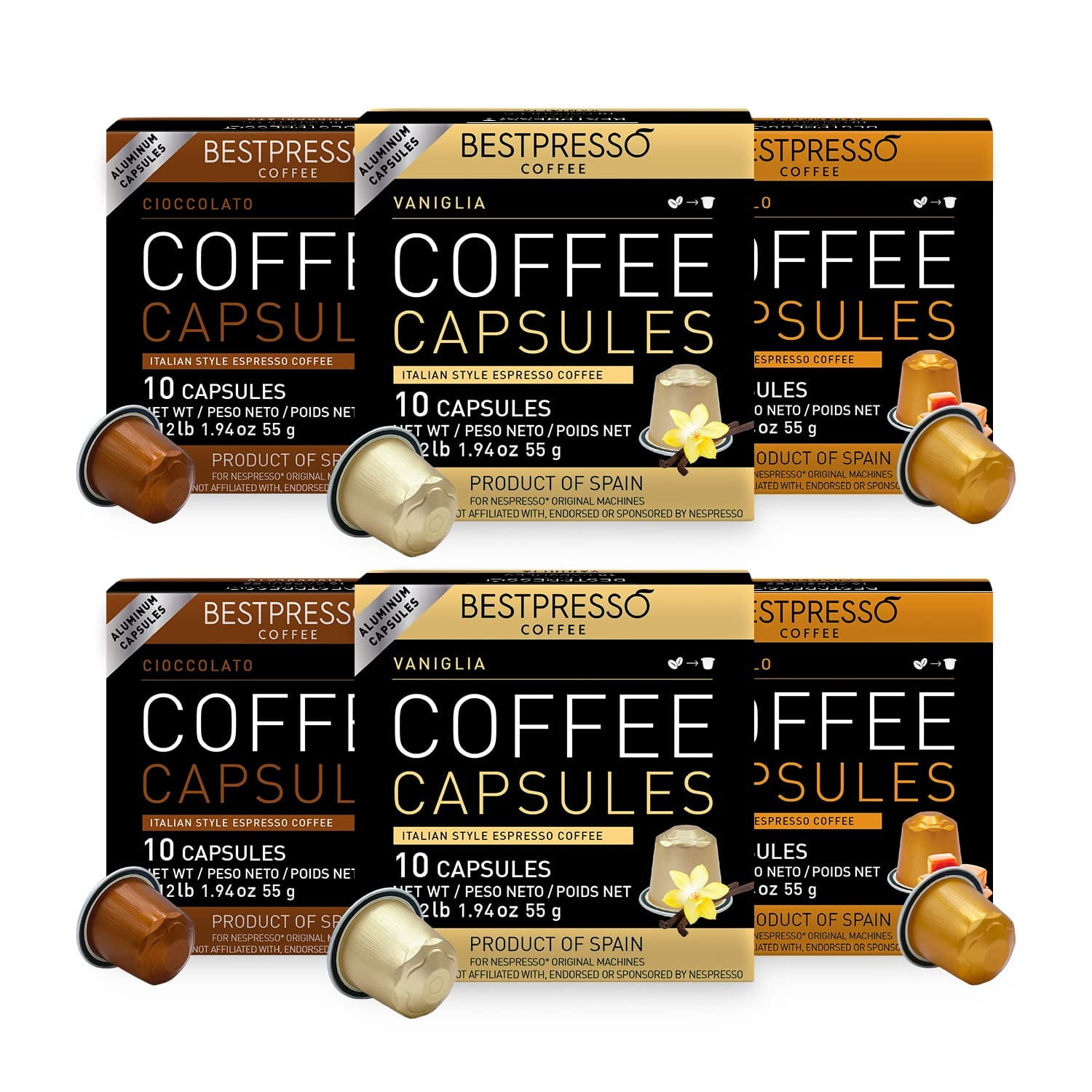 Coffee Capsules & Coffee Pods