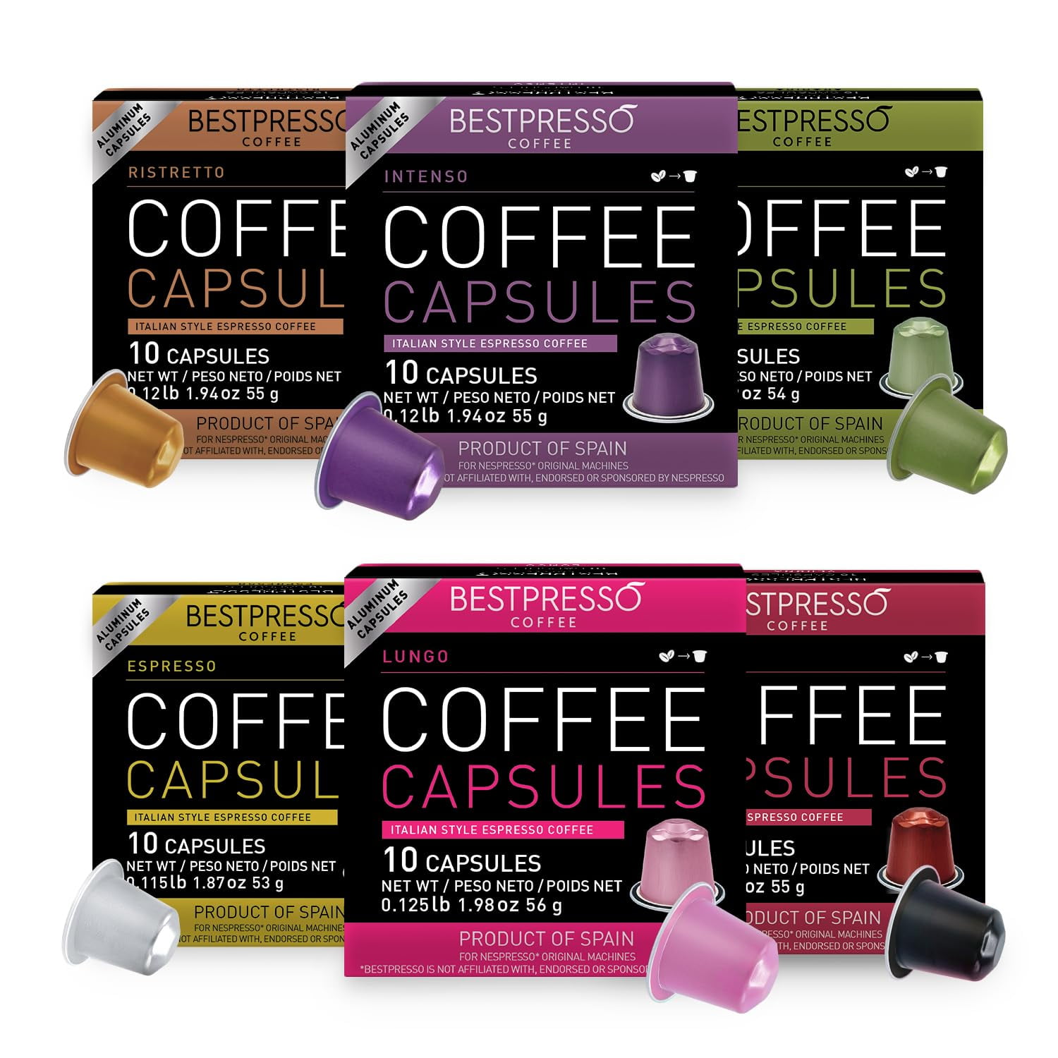 Filter Style Intense Coffee Pods