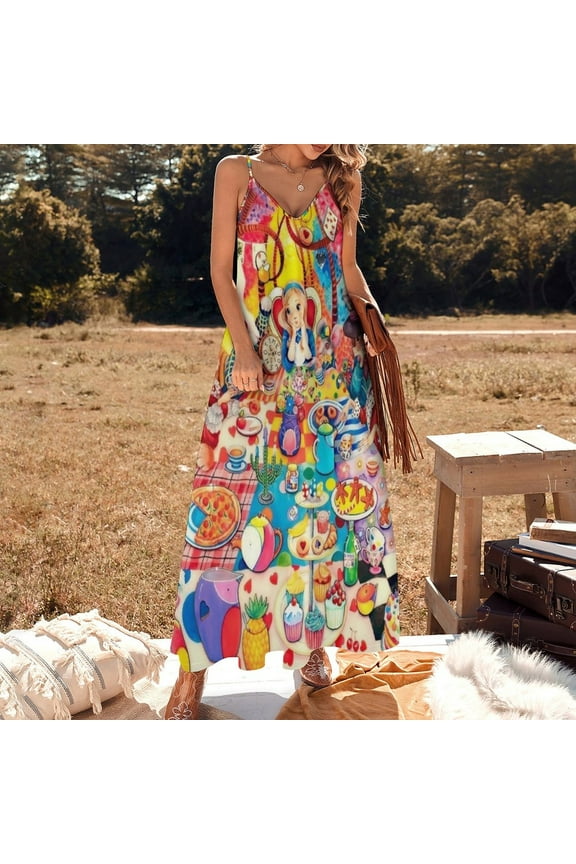 Bestselling Mad Tea Party Sleeveless Dress summer clothes cocktail dresses