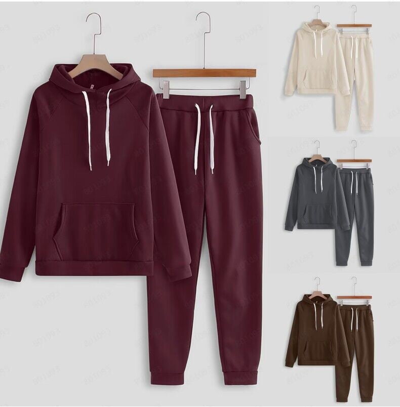 Hooded Top And Joggers Set main image 1