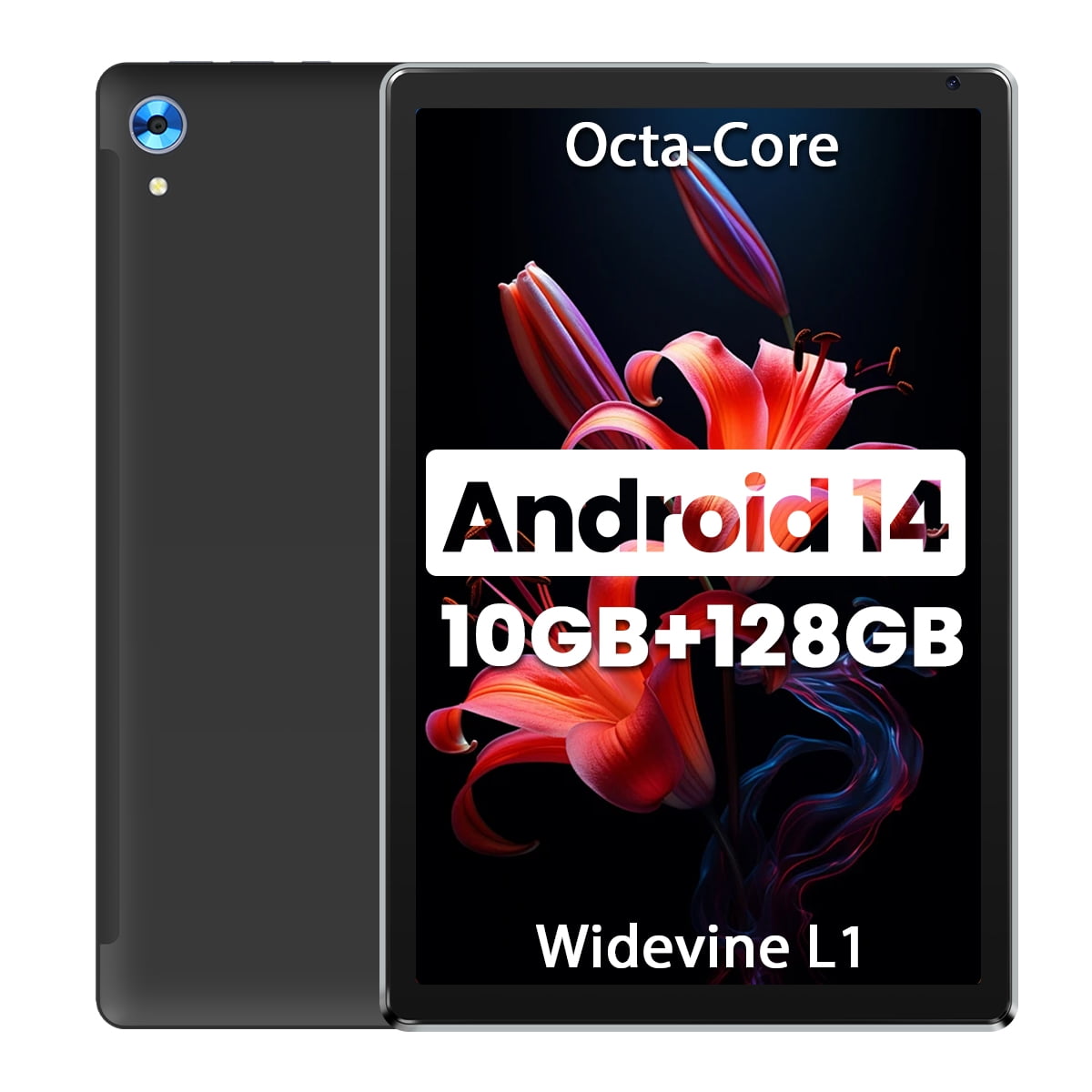 Bestski 10.1'' Android 14 Tablet with Octa-core Processor 10GB RAM