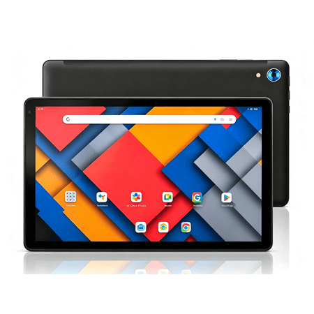Bestski 10.1 Inch Tablet, 10GB RAM 128GB ROM 1TB Expandable, 1280x800 HD IPS Display, Wi-Fi 6 BT 5.0 Dual Camer, Black