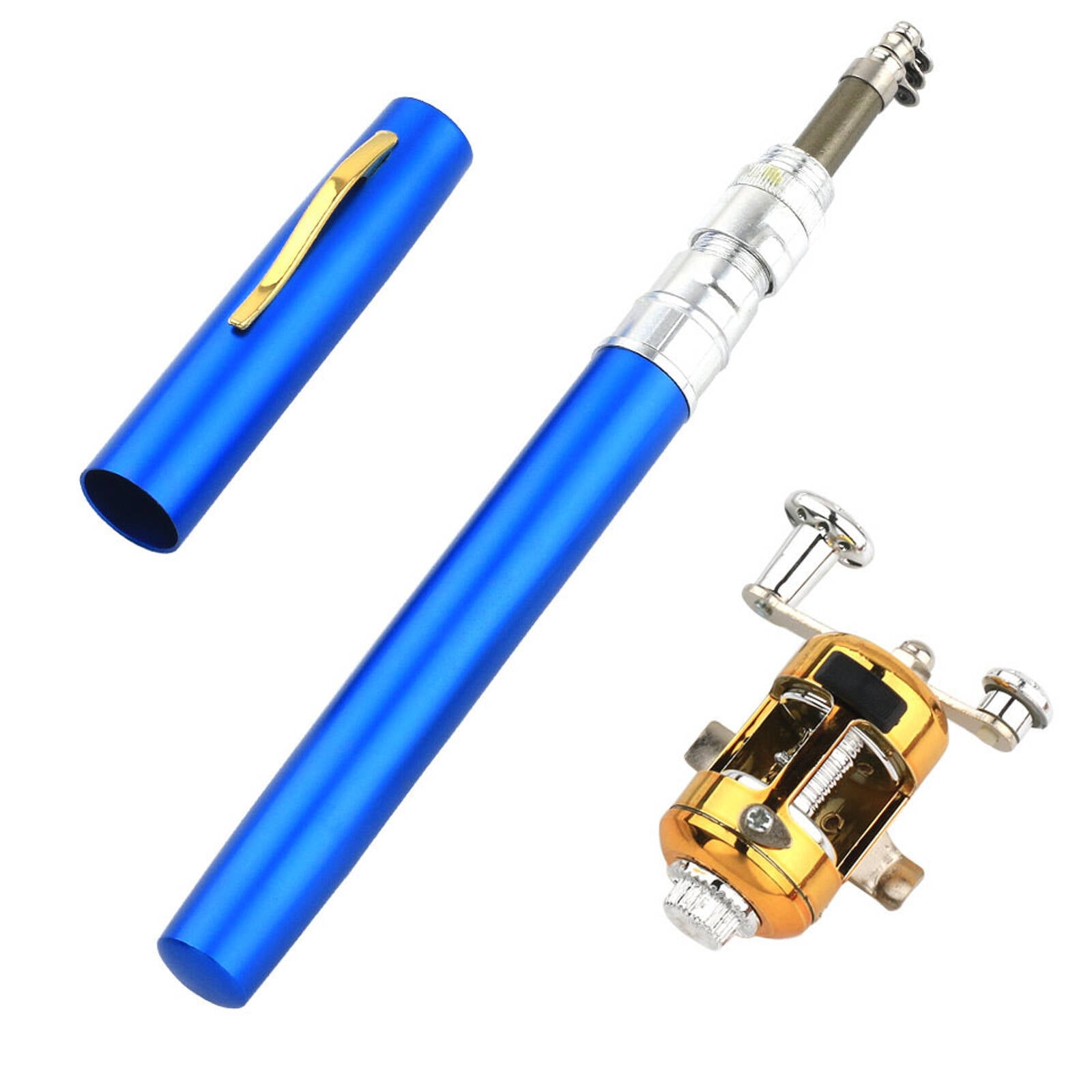 Bestsky Collapsible Fishing Rod,Easy to Carry Fishing Pole,Cross-Border ...