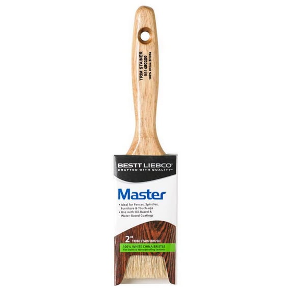Bestt Liebco Master 2 in. W Flat Stain Brush