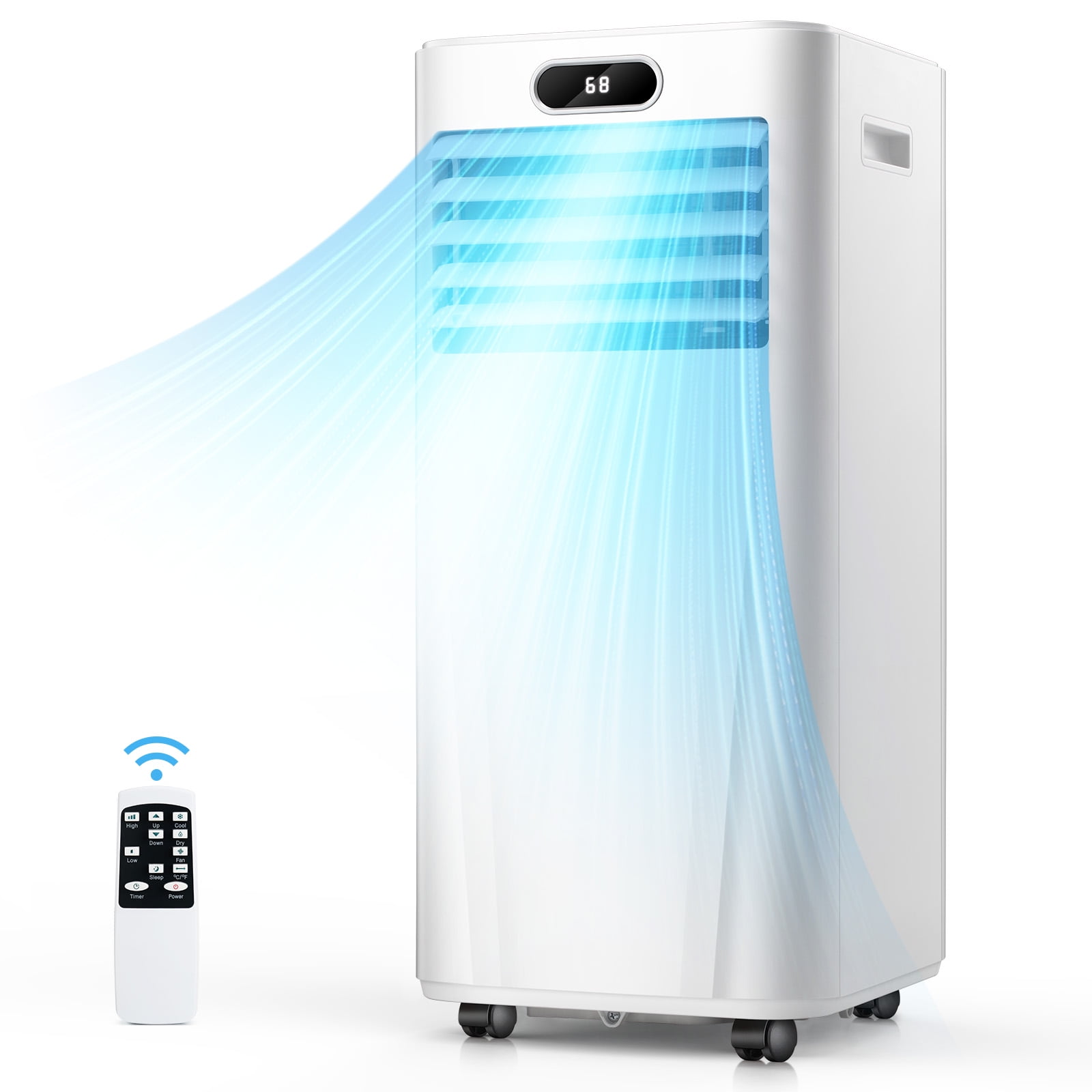 Besttey 10000 BTU Portable Air Conditioner Cools up to 350 Sq.ft w