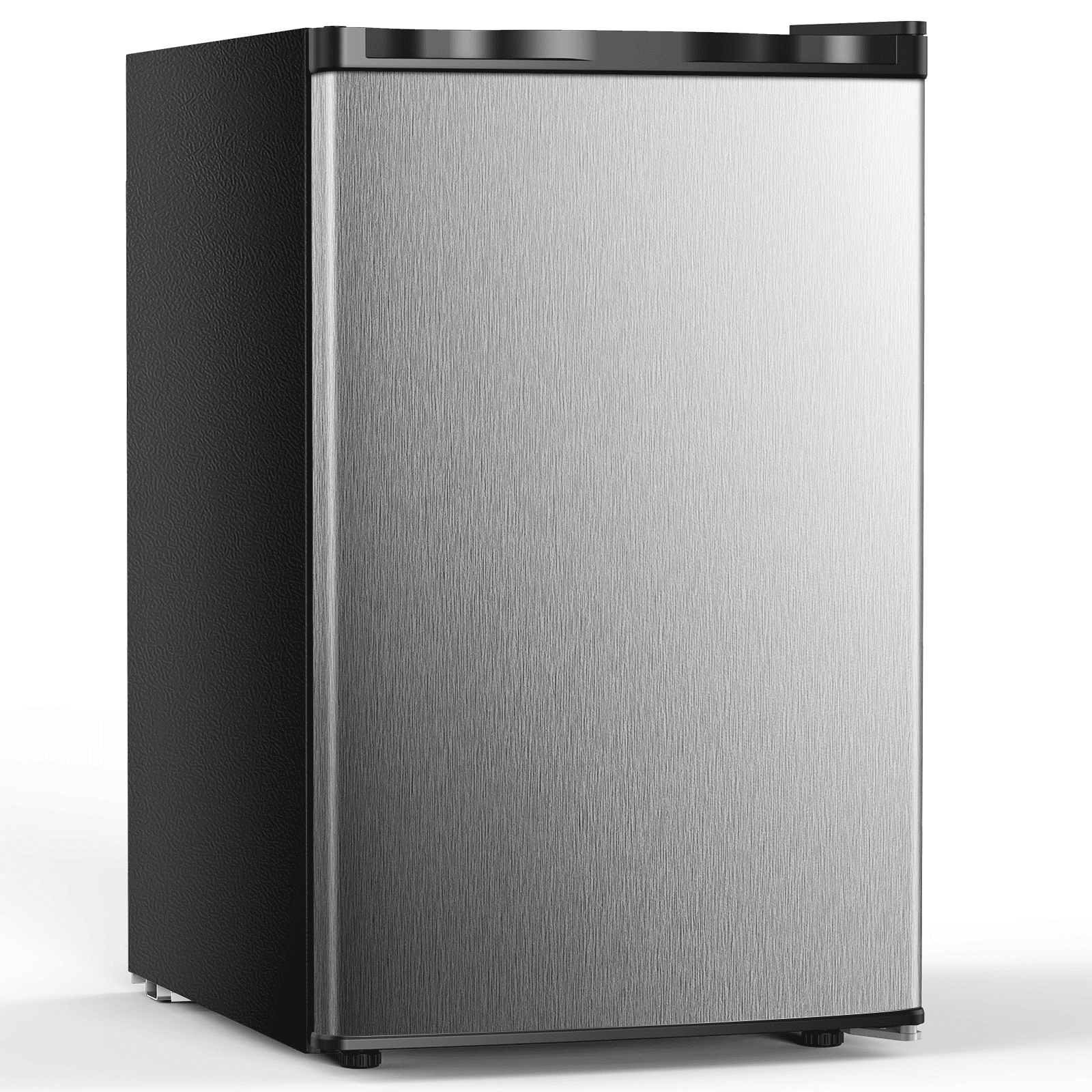Moifoi 3.0 Cu.ft Upright Freezer, Reversible Single Door Vertical Freezers w/ Removable Shelf, Energy Saving, Silver