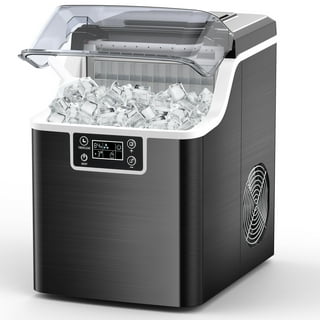 hOmeLabs Chill Pill Countertop Ice Maker - Perfect Ice in 8 to 10 Minutes -  26 Pounds Per Day Production To Keep You Iced Out Of Your Mind