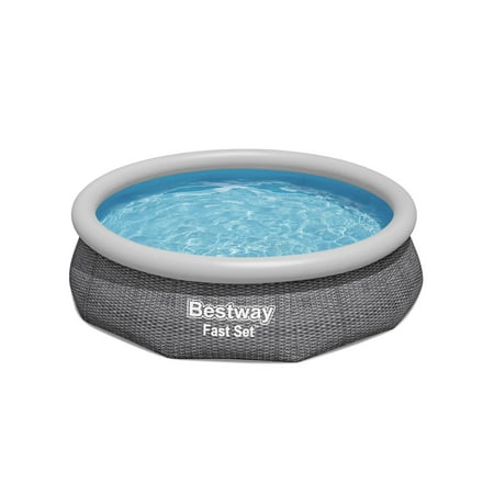 Bestway 10' x 2.1' Circle 26" Deep Inflatable Above Ground Pool