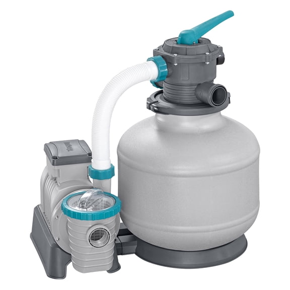 Bestway 3,000 Gallon Sand Filter Pump for Above Ground Outdoor Swimming Pools