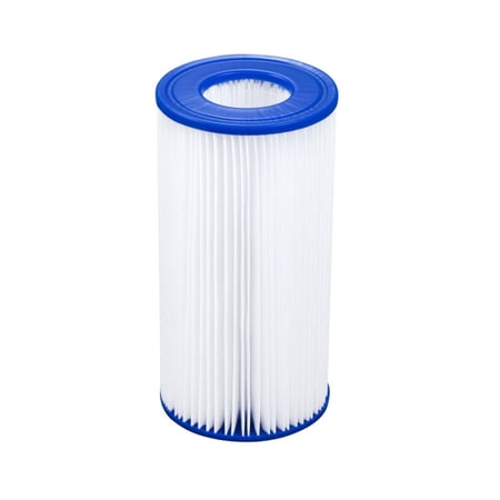 Bestway Pool Filter Cartridge for 530 to 1,500 GPH Pump, Type III A/C Replacement Filter