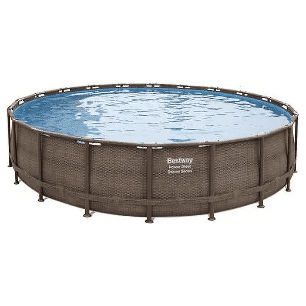 Bestway 5613TE Power Steel Deluxe Series 20 x 48 Above Ground Pool Set