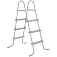 thumbnail image 1 of Bestway: Above Ground Swimming Pool Ladder - 42" - Gray, Corrosion-Resistant Metal Frame, Heavy-Duty Plastic Steps, Quick Assembly Outdoor Accessory, 1 of 19