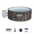 thumbnail image 1 of Open Box Bestway Coleman Napa AirJet Hot Tub w/EnergySense Cover, Brown, 1 of 11