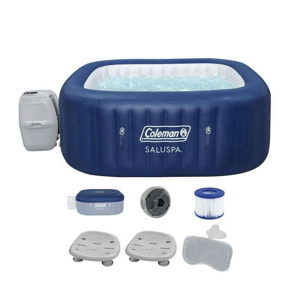 Bestway Coleman Tub + Bestway SaluSpa Spa Seat  + Bestway SaluSpa Pillows