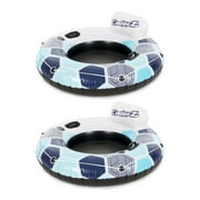 Bestway CoolerZ Rapid Rider Inflatable River Lake Pool Tube Float, Blue, 2