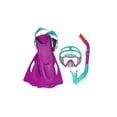 thumbnail image 1 of Bestway® Crusader™ Youth Snorkel Set with Fins, Pink Ages 7+, 1 of 7