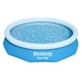 thumbnail image 1 of Bestway Fast Set 10’ x 26” Round Inflatable Outdoor Ring Top Swimming Pool, Pool Only, 1 of 13