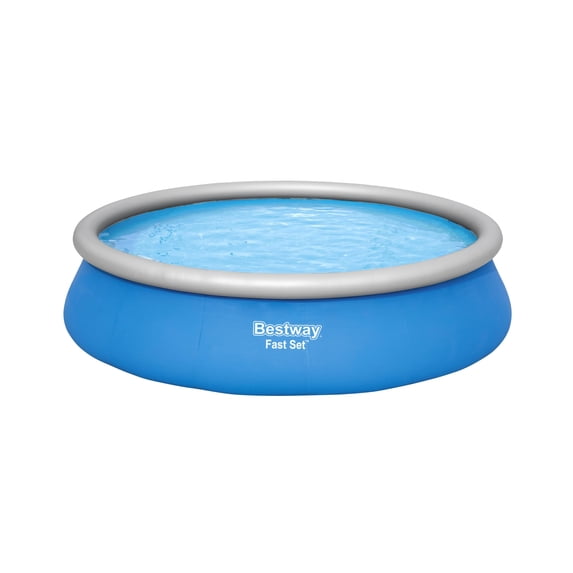 Bestway Fast Set 18' x 48" Round Inflatable Pool Set
