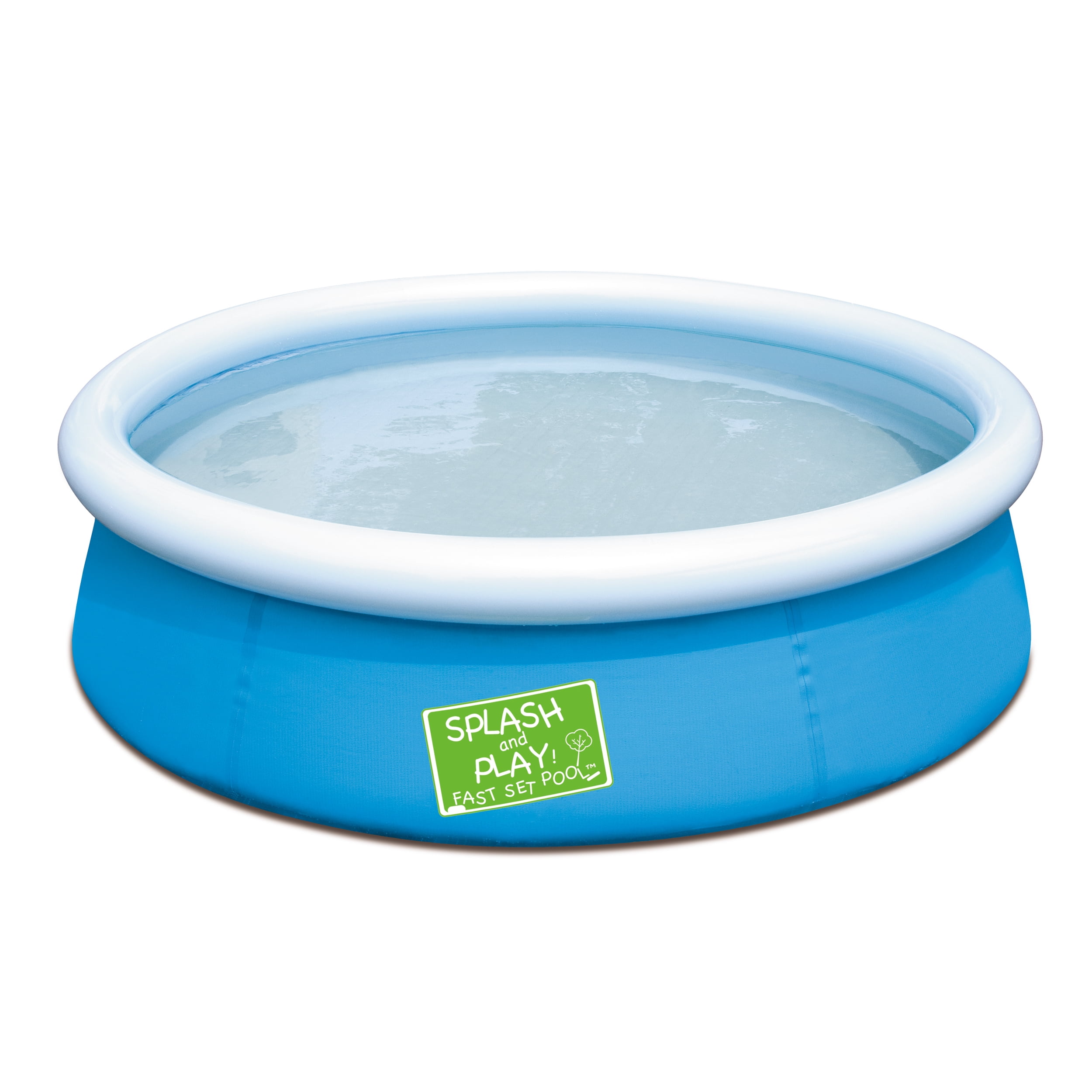 Blue Inflatable Round Vinyl Above Ground Pool for 6