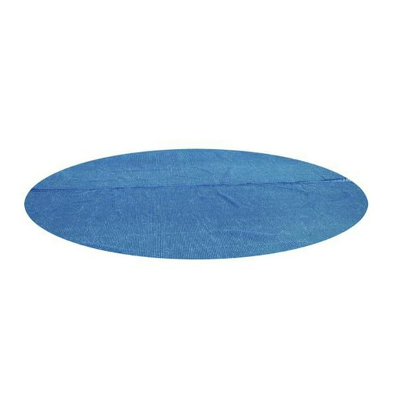 Bestway Flowclear 14 Feet Round Above Ground Pool Solar Cover Only, Blue