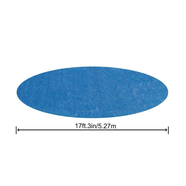 Bestway Flowclear 18 ft. Round Floating Solar Pool Cover for Above