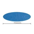 thumbnail image 1 of Bestway Flowclear 18 ft. Round Floating Solar Pool Cover, 1 of 11