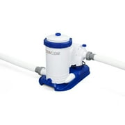 Bestway Flowclear 2,500 GPH Above Ground Swimming Pool Water Filter Pump
