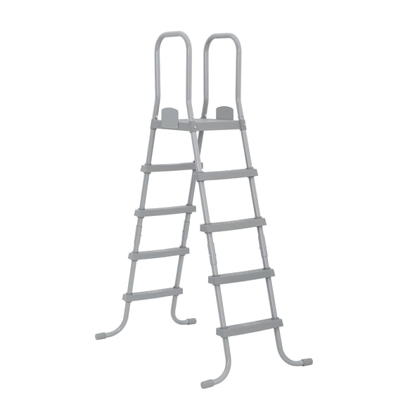 Bestway Flowclear 52" Safe Ladder Steps for Above Ground Swimming Pools