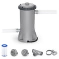 thumbnail image 1 of Bestway 530 GPH Filter Pump for Above Ground Swimming Pool w/ Type III-A/C Cartridge, 1 of 15