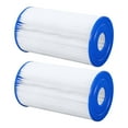 thumbnail image 1 of Bestway Flowclear Type IV & B Pool Filter Pump Replacement Cartridge, 2 Pack, 1 of 10