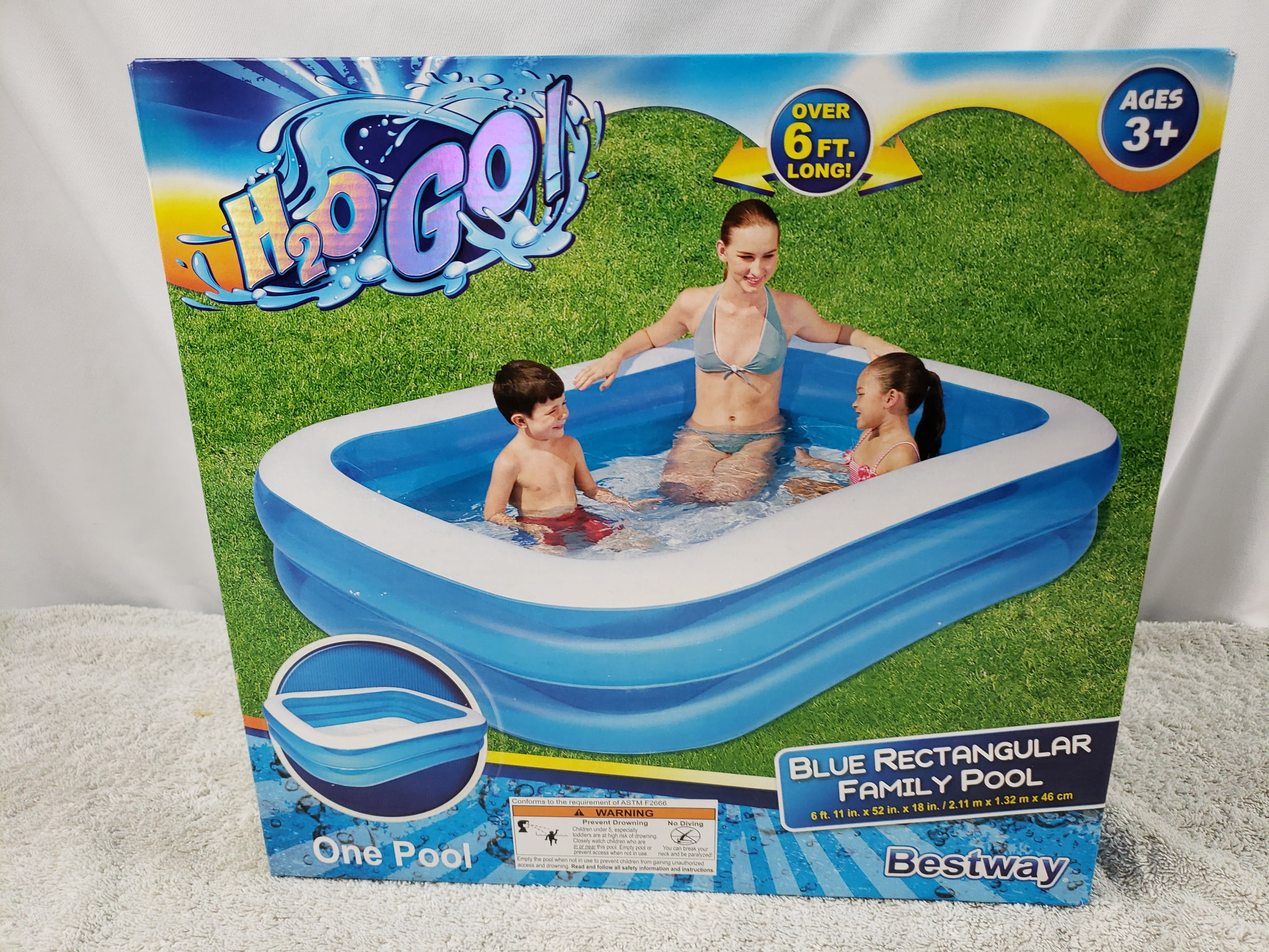 H20 inflatable pool new arrivals