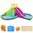 thumbnail image 1 of Bestway H2OGO! Funfinity Splash Kids Inflatable Mega Water Park with Blower, 1 of 10