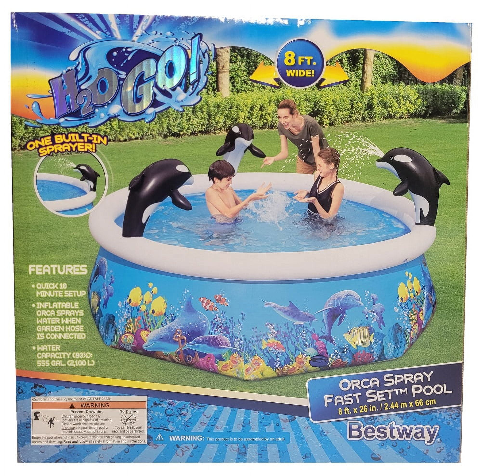 pool 16' x 32' Rectangle Swimming Pool Kit with 48