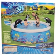 Bestway H2OGO! Orca Spray Fast Set Pool 8 ft x 26 in