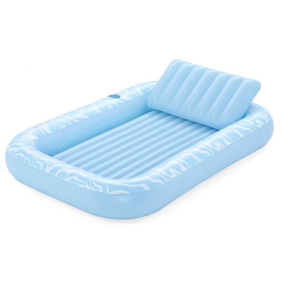H2OGO! Sun-Kissed Tanning Lounge, 6'8" x 54" x 10" Extra Large Inflatable Pool Float