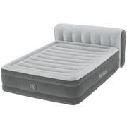 Bestway® Headboard Tritech Airbed Queen 18" with Built-in AC Pump