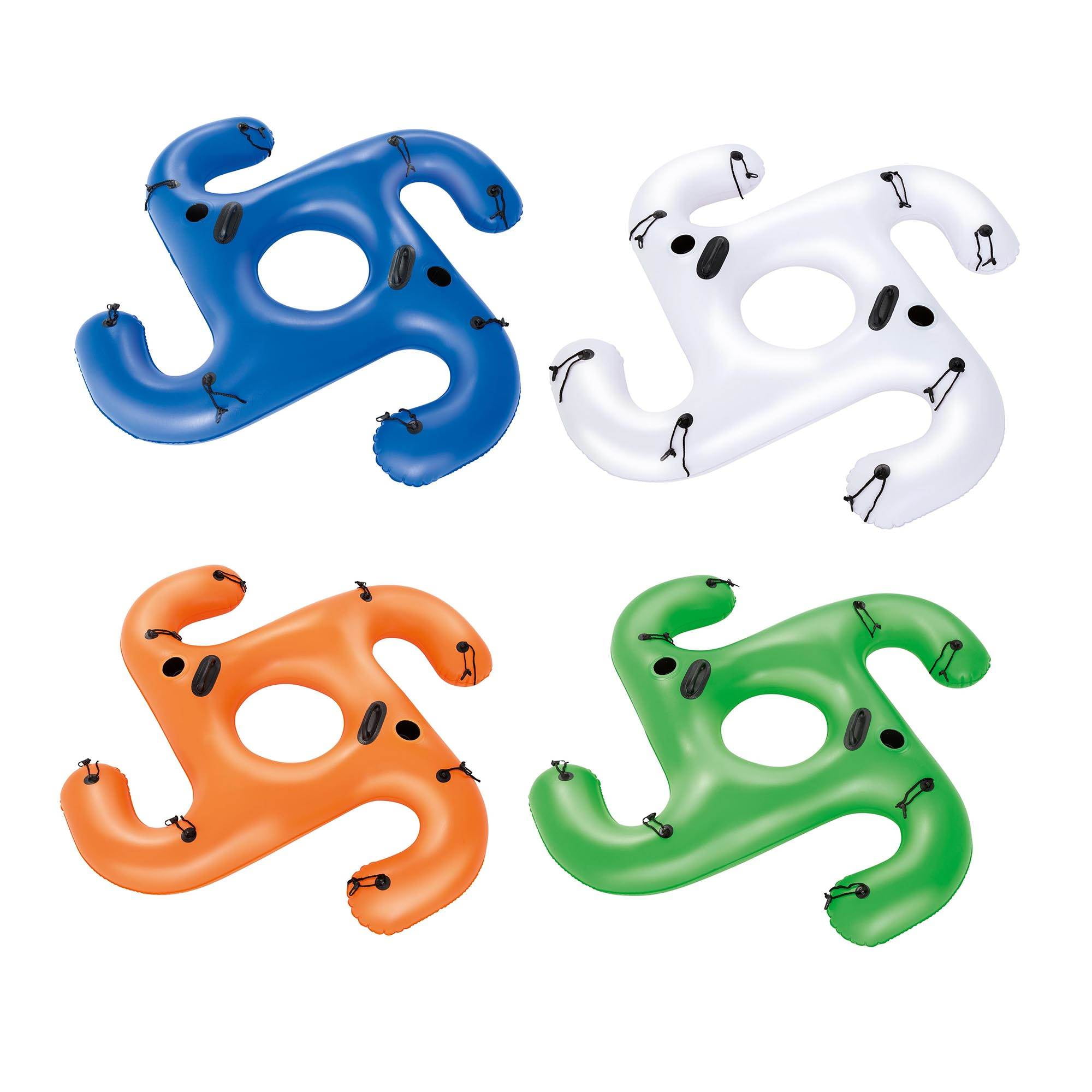 Bestway Hurricane ConnectZ Inflatable Pool Tube Float, Assorted Colors