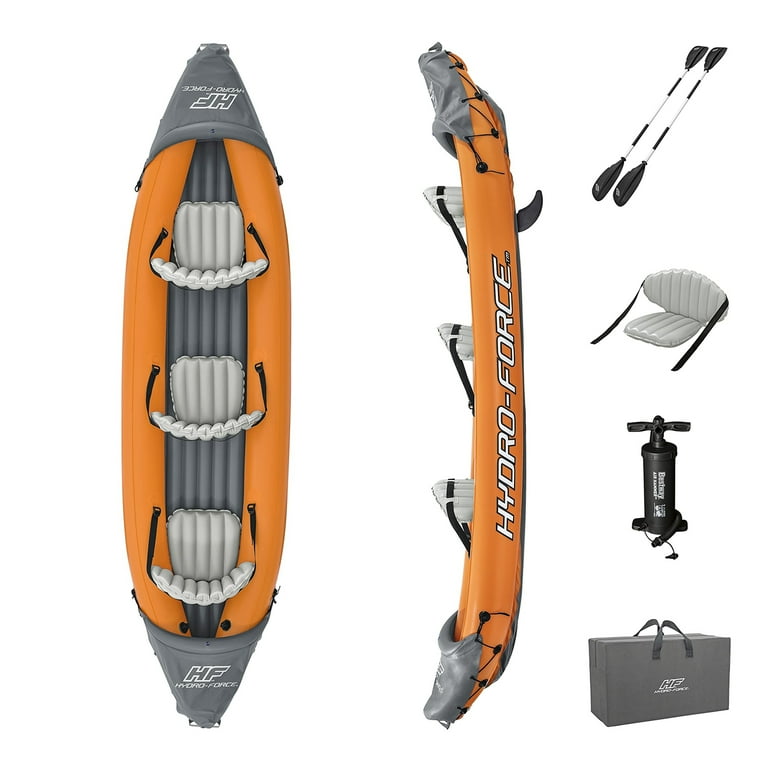 BESTWAYカヤック Ventura Kayak  ハイドロ-フォース Bestway Hydro-Force Ventura X2 Inflatable Tandem Kayak | Academy