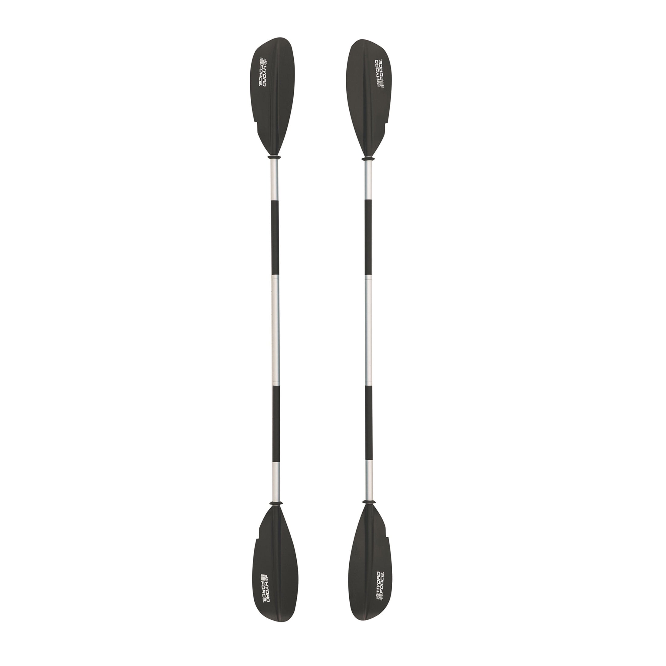Bestway Hydro Force 91” Adjustable Aluminum Locking Kayak Paddle and Grip, Black