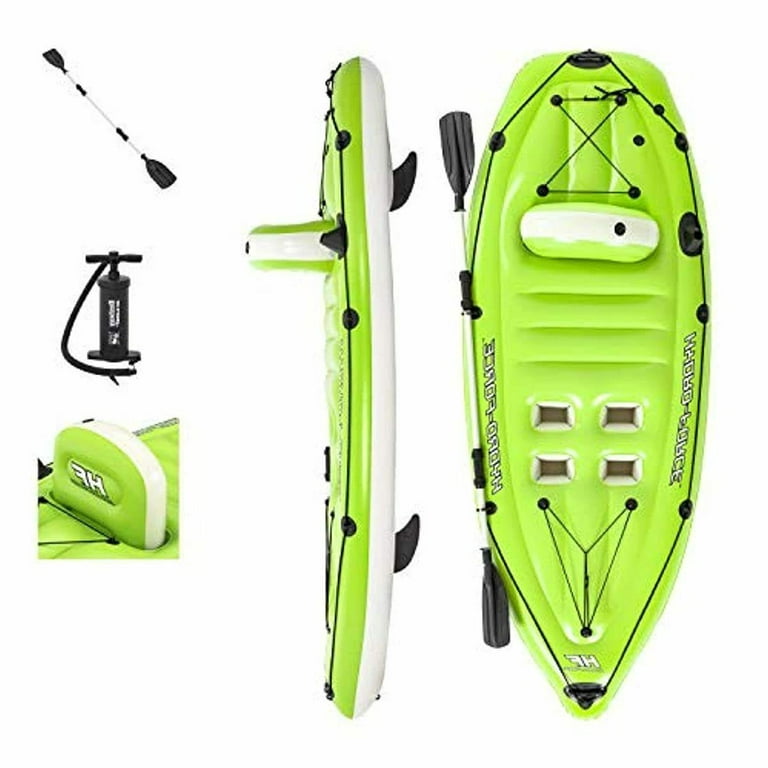 Bestway Hydro-Force Koracle Inflatable Fishing Kayak With Pump And Paddle  65097E 