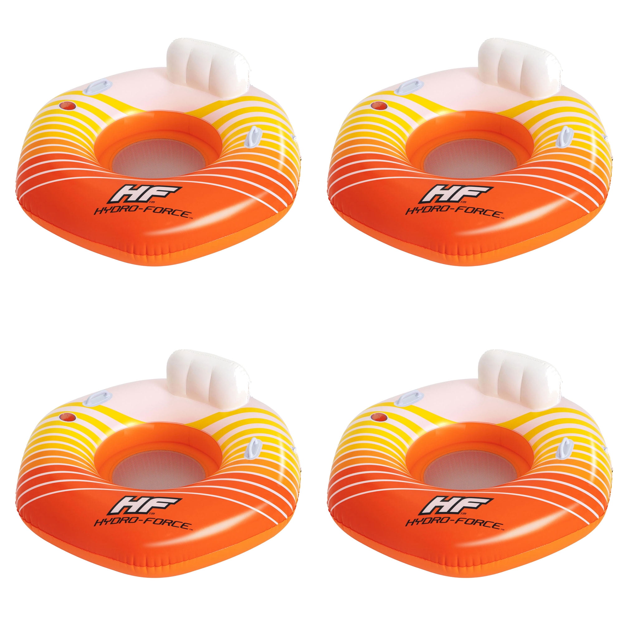 WATER BOYS 2SLow Dance.Orange Daysなど4セット Bestway Hydro-Force Sunkissed Inflatable Tube, 4 Pack, Orange