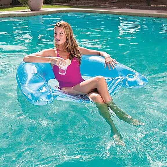 Bestway Lazy Lounge Sit 'n Ease Chair - Blue