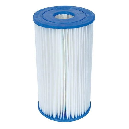 Bestway Pool Filter Pump Replacement Cartridges Type IV and Type B (2 Pack)