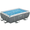 thumbnail image 1 of Bestway: Power Steel 9'3" x 6'5" x 33" Above Ground Pool Set - 937 Gallons, Rectangular Outdoor Family Pool, Corrosion & Puncture Resistant, Includes ChemConnect Dispenser, Filter & Pump, 1 of 9