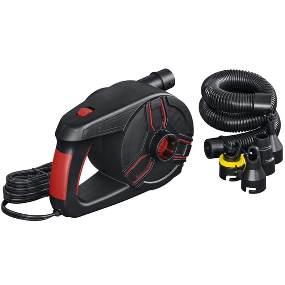 Bestway: PowerGrip Pro AC Electric Air Pump - Handheld, Inflate & Deflate Floats-Mattresses-Toys-Balls, 4 Adapters, 2.2 PSI, 110V Powered, Quick Fill