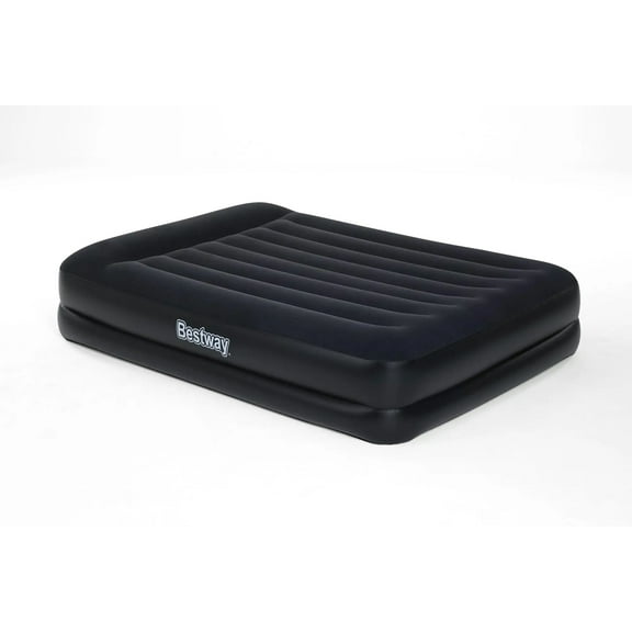 Bestway Raised Premium Plus Air Bed with Built in AC Air Pump - Queen | 67404E